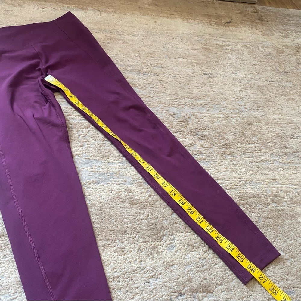 Girlfriend Collective Compressive Solid Plum High… - image 3